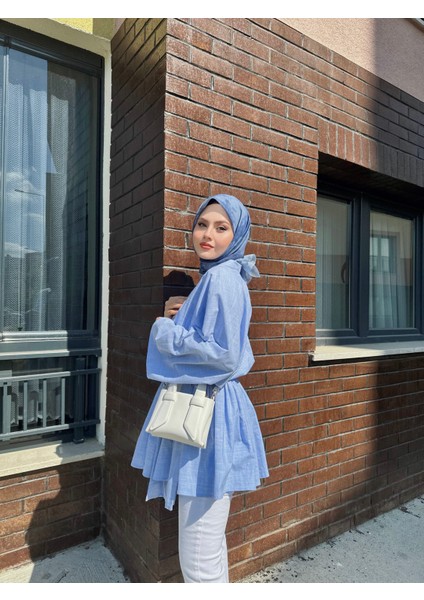 Kuşak Detaylı Kimono