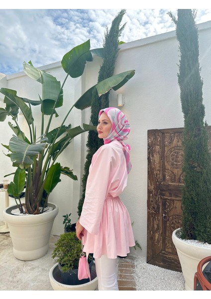 Kuşak Detaylı Kimono