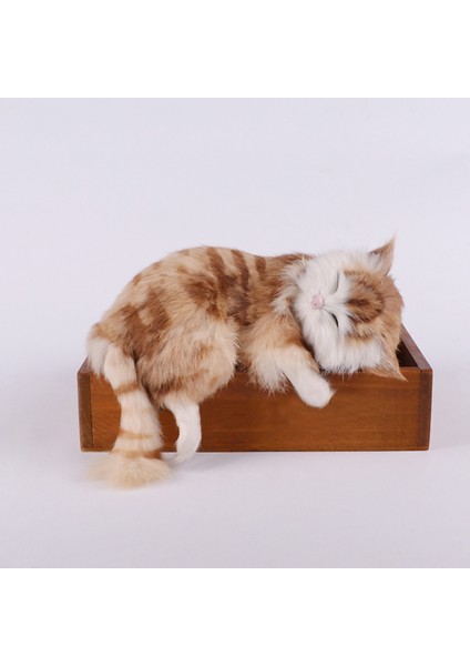 Yaratıcı Simülasyon Kedi Sevimli Terlik Yavru Kedi Bebek Oyuncakları Araba Dekor (Yurt Dışından) modelleri