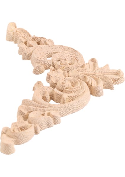 Boyanmamış Ahşap Meşe Oymalı Köşe Onlay Aplike Mobilya 12.5X12.5CM (Yurt Dışından) modelleri