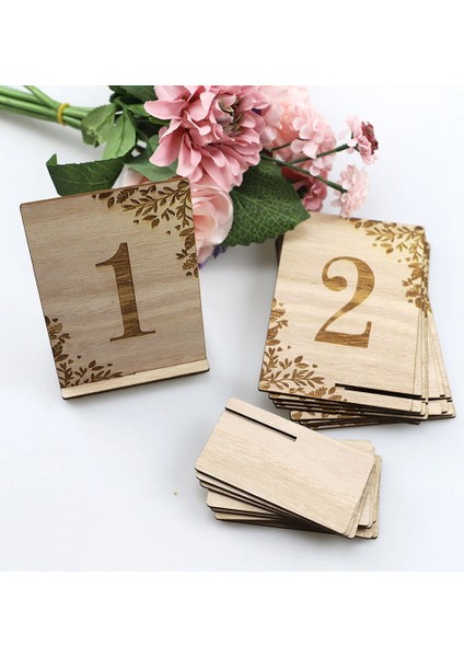 10 Adet 1-10 Rakamlı Ahşap Tabelalar Düğün Masa Numarası Ahşap Rakamlar (Yurt Dışından) fırsatları