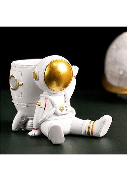 Astronot Kalemlik/kalem Kalem Bardaklık,uzay Severler Için Süs (Yurt Dışından) modelleri