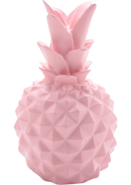 Jöle Rengi Ananas Süsleri Ev Dekorasyonu Reçine Pembe S (Yurt Dışından)