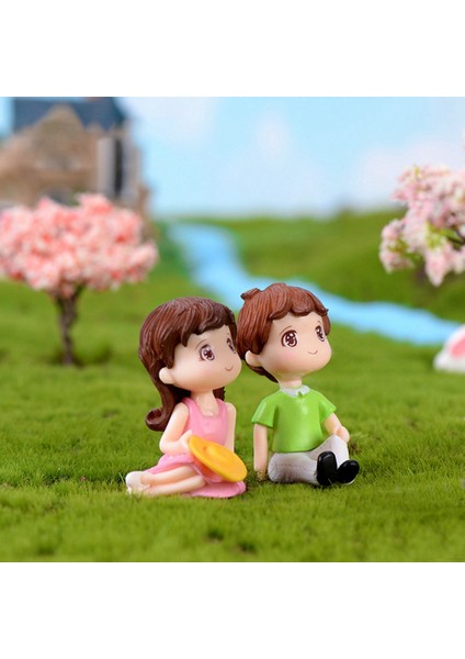 4 Adet Romantik Çift Figürleri Peri Bahçesi (Yurt Dışından) fiyatları