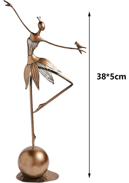 Dans Eden Heykel Soyut Reçine Heykel Sanat El Sanatları Modern Zarif B (Yurt Dışından) fırsatları