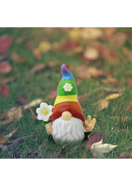 Gri Büyülü Bahçe Cücesi Süsleri, Çiçek Reçine Süsleri (Yurt Dışından) fiyatları