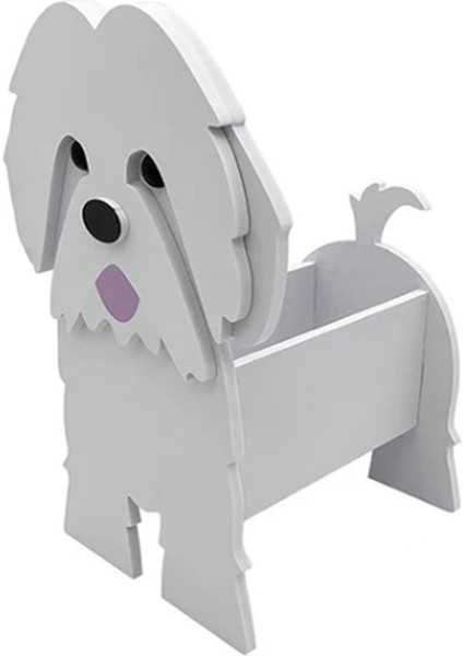 Karikatür Evcil Hayvan Köpek Saksısı Montajlı Köpek Saksısı L (Yurt Dışından)
