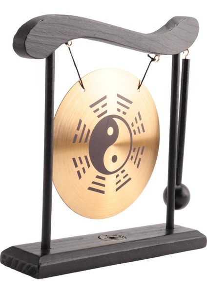 Masaüstü Gong - Feng Shui Pirinç Gong Masaüstü Süsü, Sekiz Diyagram (Yurt Dışından) fırsatları