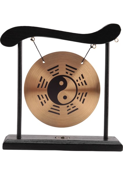 Masaüstü Gong - Feng Shui Pirinç Gong Masaüstü Süsü, Sekiz Diyagram (Yurt Dışından) indirimleri