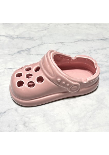 Yaratıcı Delik Ayakkabılar Anti Uçan Kül Küllük Sigara Aksesuarları, Pembe B (Yurt Dışından) fırsatları