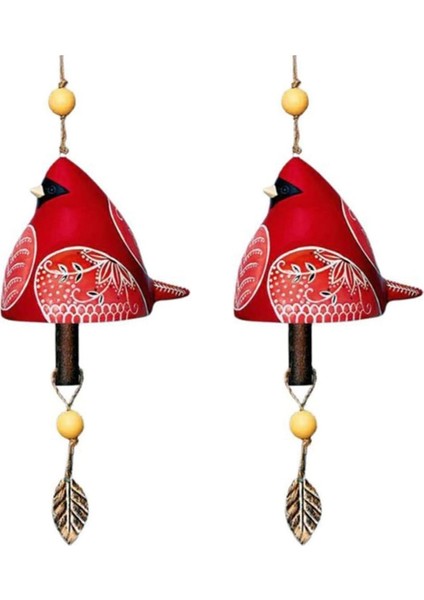 Redbird Kuş Şarkısı Çanı Asılı, Reçine El Işi Rüzgar Çanı (Yurt Dışından)