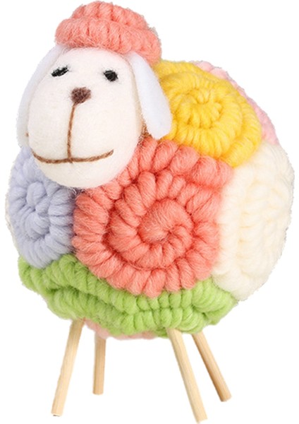 Sevimli Keçe Koyun Süsleri Kawaii Aksesuarları Ev Dekoru B (Yurt Dışından)