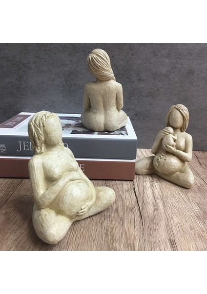 Doğum Yapan Kadın Heykeli Reçine El Sanatları Süslemeler Heykeli, (Doğum Öncesi) (Yurt Dışından) fırsatları