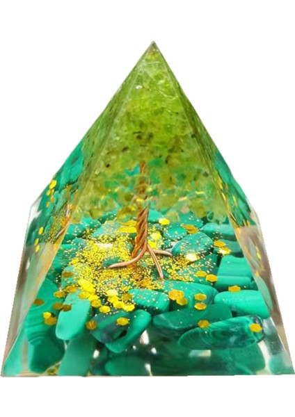 Kristaller Orgon Piramidi Enerji Jeneratörü Reiki Çakra Meditasyonu S1 (Yurt Dışından)