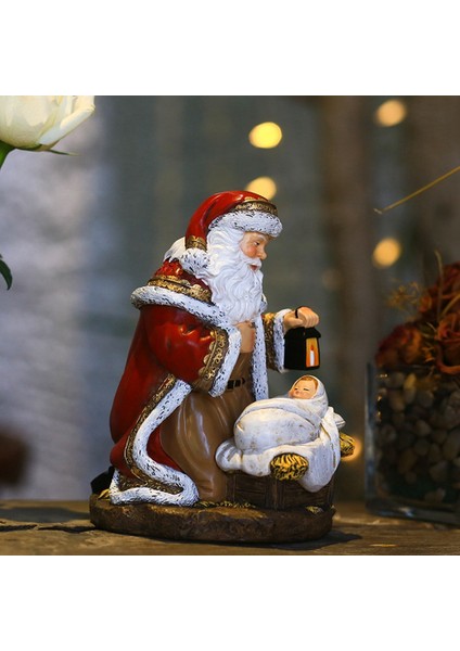 Moda Ev Masaüstü El Sanatları Noel Baba Ev Dekorasyonu Noel (Yurt Dışından) modelleri