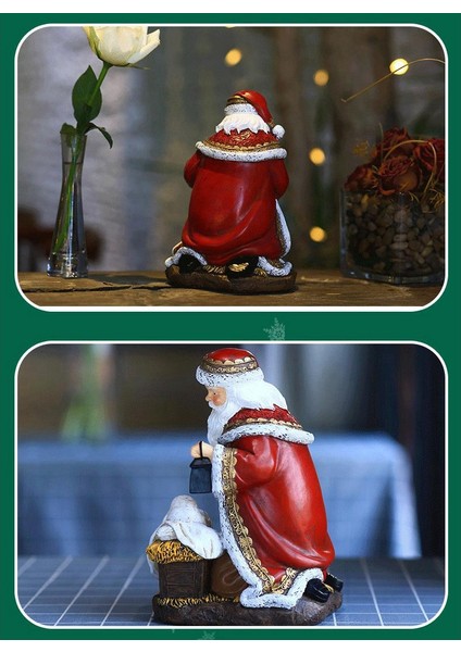 Moda Ev Masaüstü El Sanatları Noel Baba Ev Dekorasyonu Noel (Yurt Dışından) indirimleri