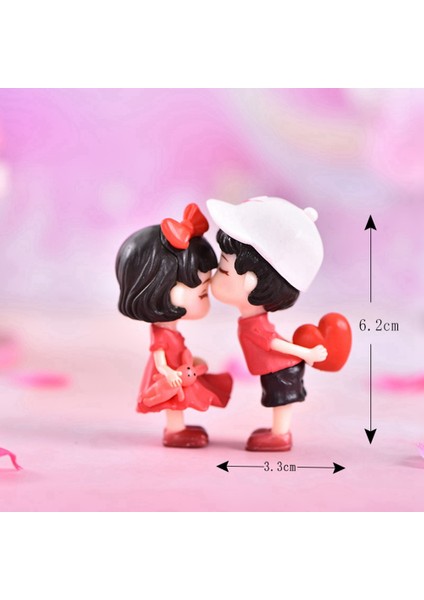 2 Adet Sevgili Figürleri Çift Minyatür Masaüstü Ev Dekoru Figürleri Hediye (Yurt Dışından) modelleri