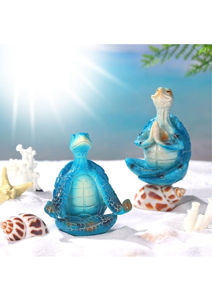 Adet Deniz Kaplumbağası Meditasyon Yoga Dekoru Meditasyon Yoga Heykelleri (Yurt Dışından) modelleri