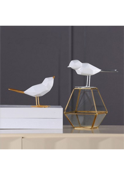Kuş Heykelleri Avrupa Süslemeleri Geometrik Hayvan Heykelleri Altın (Yurt Dışından) fiyatları