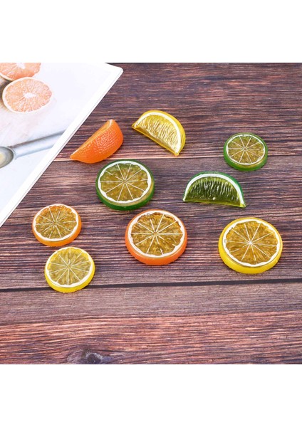 Simülasyon Limon Dilimleri Plastik Limon Dilimi, Simülasyon Sahte Limonlar (Yurt Dışından) fırsatları