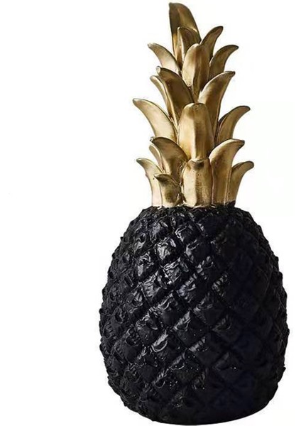 Nordic Ananas El Sanatları Masaüstü Süsü Meyve Şekli Ev Dekoru -I (Yurt Dışından)