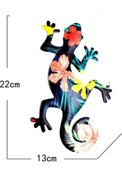 Parça Duvara Asılan Metal Gecko Duvar Sanatı Dekorasyonu Çit Ev Dekorasyonu Için (Yurt Dışından) fırsatları