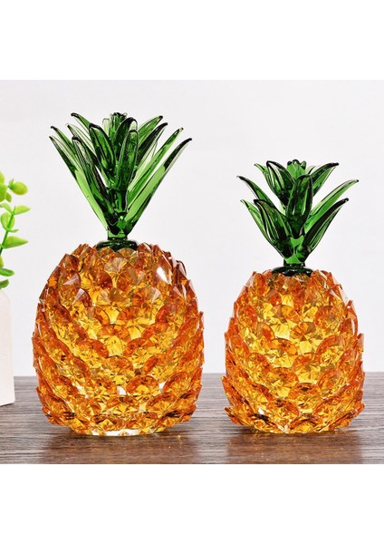 3D Kesim Kristal Ananas Süsü El Yapımı Heykel Koleksiyonu -A (Yurt Dışından) indirimleri