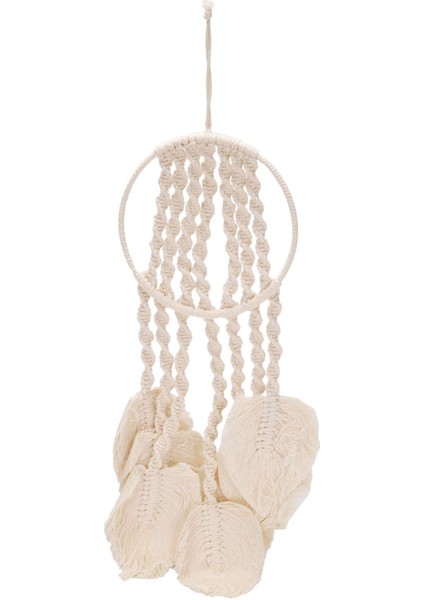 Dreamcatcher El Yapımı Dokuma Rüzgar Çanları Asılı Kolye Dekorasyonu B (Yurt Dışından)