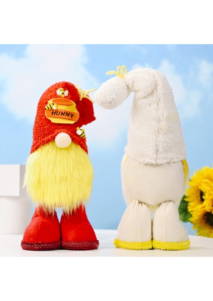Adet El Yapımı Yüzsüz Bebek Rudolph Peluş Oyuncak, Ev Cüceleri Dekoru (Yurt Dışından) fırsatları