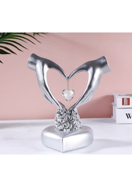 Soyut Modern Kalp Jest Heykel Figürleri Aşk Sonsuz-D (Yurt Dışından) fiyatları