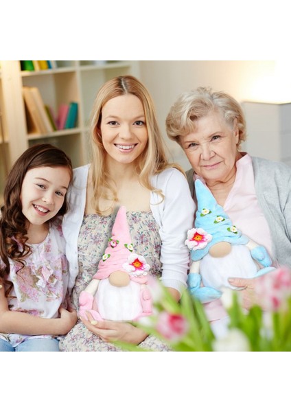 Tatil Dekorasyonu Çocuklar Doğum Günü Hediyesi Tomte Peluş Bebek (Mavi) (Yurt Dışından) indirimleri