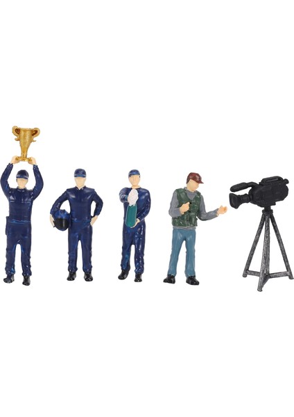 1/64 Yarış Dalgıcı ve Kameraman Figürleri Bebek Evi Aksesuarları C (Yurt Dışından)