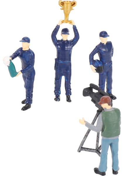 1/64 Yarış Dalgıcı ve Kameraman Figürleri Bebek Evi Aksesuarları C (Yurt Dışından) modelleri