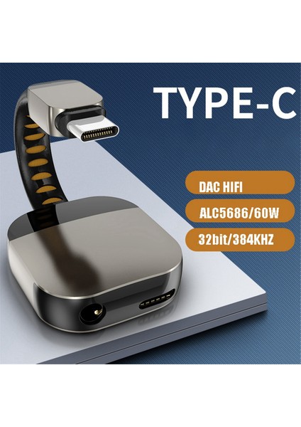 Type C - 3.5mm Jack Kulaklık Adaptörü Type C Ayırıcı (Yurt Dışından)