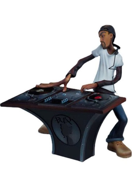 Adet Elementler Heykel Hip Hop Sanatçı Heykeli Reçine B Elementleri (Yurt Dışından)