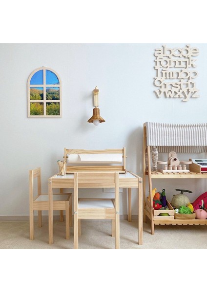 Nordic Çocuk Odası Dekoru Bebek Çocuk Odası Dekoru Çocuk Kız Erkek Odası(C) (Yurt Dışından) fırsatları