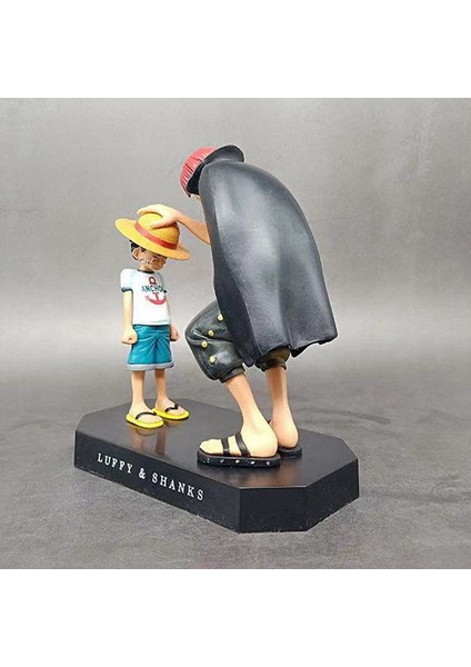 17CM Tek Parça Aksiyon Luffy Figürü Kırmızı Saç Shanks Model Dekor Anime (Yurt Dışından) indirimleri