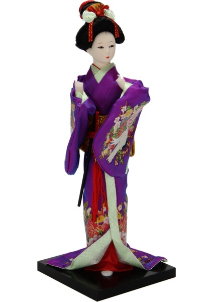 Japon Geyşa Bebekleri Kimono El Yapımı Ipek Halk Dekoru Sergileme A17 (Yurt Dışından) fiyatları