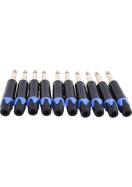 10 Adet Fiş Mono Profesyonel 2 Kutuplu 6.35MM 6.5mm Stereo Jak Fişi (Yurt Dışından) indirimleri