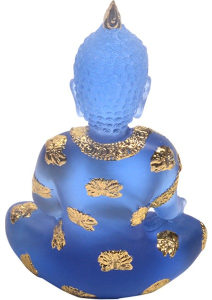 Şeffaf Oturan Buda Heykeli Zen Jest Heykelcik Heykel B (Yurt Dışından) indirimleri