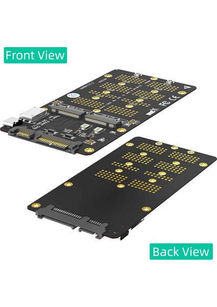 M.2(Ngff) Nvme Ssd/sata-Bus Ssd'den SFF-8611/8612 ve Sata Adaptörüne (Yurt Dışından)