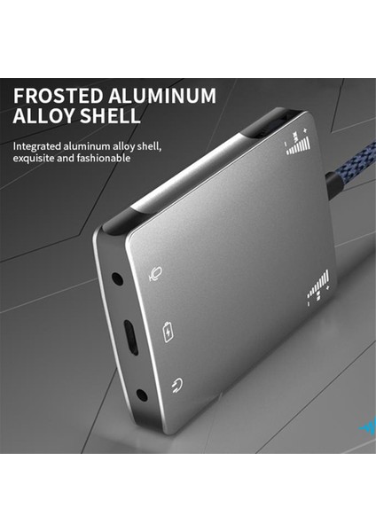 Huawei Için USB C Ses Kartı Hoparlör 3.5mm Ses Arabirimi Adaptörü (Yurt Dışından)