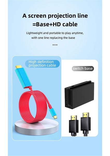 Type C - HDMI Uyumlu Kablo 4K 30Hz USB C - HDMI (Yurt Dışından)