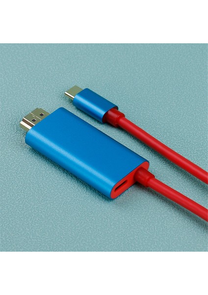 Type C - HDMI Uyumlu Kablo 4K 30Hz USB C - HDMI (Yurt Dışından)