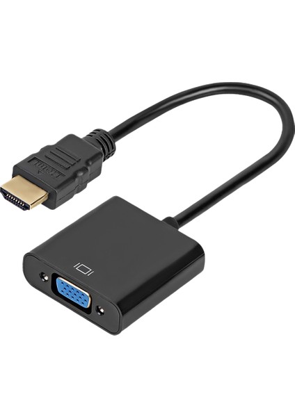 1080P HDMI Uyumlu VGA Dönüştürücü ve Ses Kablosu (Yurt Dışından)
