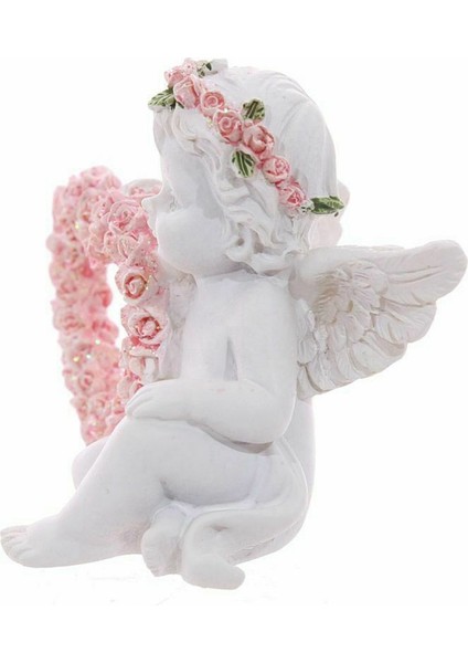 Aşk Gül Melek Dekorasyon Heykeli Reçine El Sanatları Dekorasyon (Yurt Dışından) fırsatları