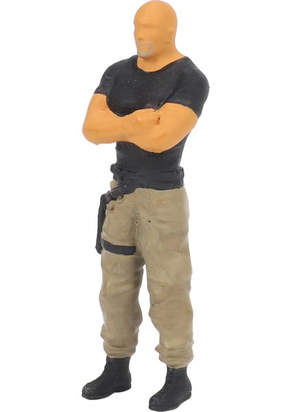 1/64 Ature Yarış Arabası Sahnesi Karakter Figürü Kum Masası Modeli C (Yurt Dışından)