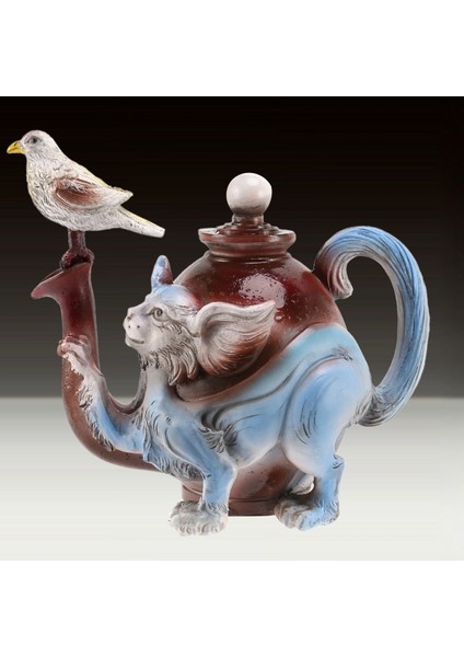 El Yapımı Sanat Kedi Çaydanlığı Şeytan Kedi Yaratıcı Ev Masaüstü Dekorasyonları E (Yurt Dışından) fiyatları