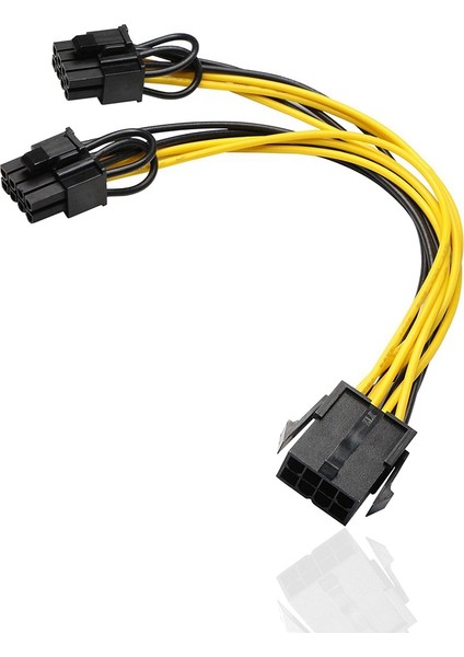 Madenci Için 5 Paket Cpu 8pin Ila 2x 8 Pin (6+2) Güç Veri Kablosu (Yurt Dışından) fiyatları