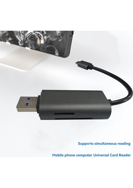 Usb3.0 Kart Okuyucu Sd/tf3.0 Flash Sürücü Bellek Kartı Okuma Adaptörü (Yurt Dışından)